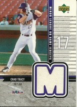 2002 Upper Deck Minors Game Jerseys Chad Tracy J-CT Diablos - $2.00