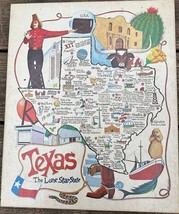 Vintage 1980 Texas Jigsaw Puzzle By George Gorycki  (550 Pieces) 18" x 24" - $37.39