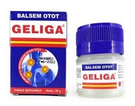 Geliga Balsem Otot Muscle Balm from Cap Lang, 20 Gram (Pack of 6) - $56.90