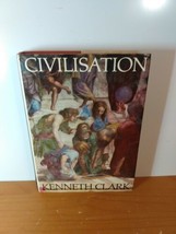 Civilisation by Kenneth Clark Vintage 1969 Illustrated Rare Hardcover Book w DJ - £21.50 GBP