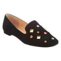 Katy Perry Women Slip On Smoking Loafers The Turner Size US 6.5M Black Gems - £15.15 GBP