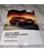 Original BMW 2 Series Coupe 228i M235i Sales Brochure Dealership Promo Book - $24.50 CAD