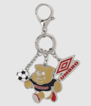 UMBRO Derby Dog Multi Metal Keyring Keychain Bag Accessory Silver NWT UR... - $46.66