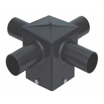 Orbit 4ST90HZ4 HORIZONTAL QUAD 90 DEG TENON FOR 4&quot; SQUARE POLE-BRONZE - $2.00 CAD