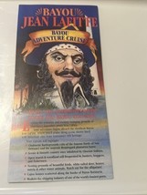 Vintage Souvenir Flier Louisiana Bayou Adventure Cruise Mississippi New ... - $11.08 CAD