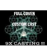 Full coven CUSTOM SPELL, cast 3 nights over 3 different lunar phases  - $99.00