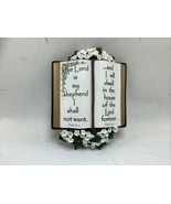 Vintage Life Symbols Psalm 23:1 2007 Batesville Casket Co Hand Painted - $30.74 CAD