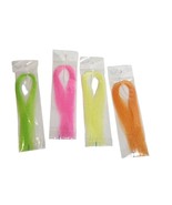 Assorted UV Reflective Fly Tying Materials - 4 Colors: Orange Yellow Pin... - $11.30