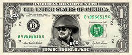 Hank Williams Jr on REAL Dollar Bill Cash Money Collectible Memorabilia Celebrit - £6.85 GBP