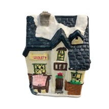 Miniature Christmas Holiday Village Shop Ceramic Grocery - £10.05 GBP