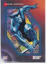 N) 1992 Impel Marvel Comics Trading Card - Super Heroes - Beast #6 - £1.48 GBP