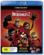 Incredibles 2 Blu-ray | 2 Disc Edition | Disney PIXAR | Region Free - $15.27
