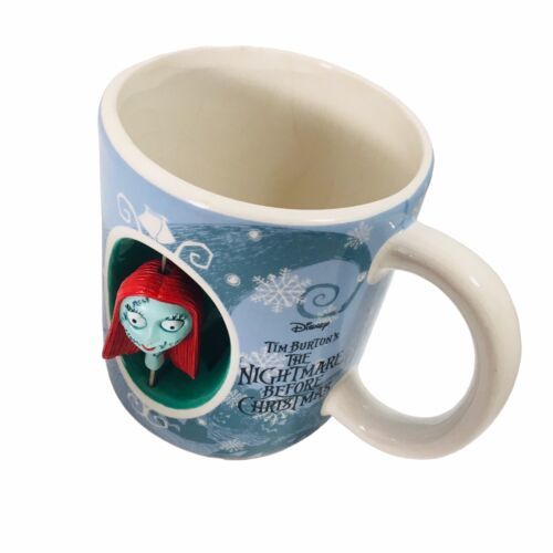 Disney NIGHTMARE BEFORE CHRISTMAS Sally Mug 3D Spinner 25 Years! Tim Burton. - $33.20