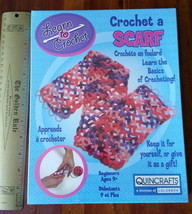Craft Gift Quincraft Yarn Activity Kit Crochet Purse Beginner Learn Need... - $18.99