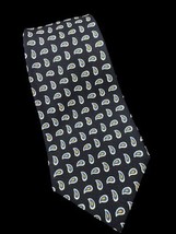 Ralph Lauren Polo Tie Classic Blue / Black Silk Business Casual - $15.00