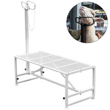 VEVOR Livestock Stand Trimming Stand 51x23 Livestock Trimming Stands for... - £173.56 GBP