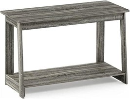 French Oak Grey Starting Tv Stand, Furinno 18041Gyw. - £42.47 GBP