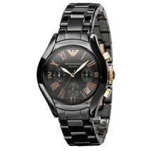 Armani Ar1411   Unisex Black Ceramica Designer Watch - £140.59 GBP