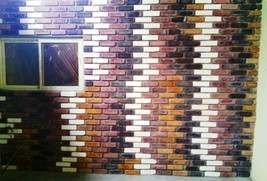 Antique Brick Veneer Concrete Moulds (30 8x2&quot;) Make 1000s For Walls Floo... - £86.40 GBP