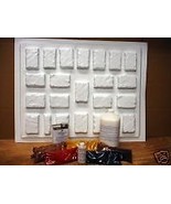 DIY MAKE 4x6x1.5 STONE PATIO PAVERS TILES FOR PENNIES GET 24 MOLDS+ SUPP... - $252.48 CAD