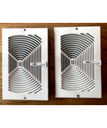 Vintage Lot of 2 Mid-Century Modern Heavy Duty HVAC Vent Covers MidMod  ... - $82.29 CAD