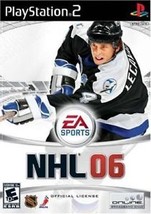 NHL 06 PS2 Great Condition Complete Fast Shipping - $4.34