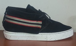 Clear Weather Sneakers Unisex Bombay Suede Men&#39;s 11 Women&#39;s 13 Black. - $45.69
