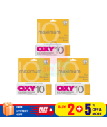 3 X OXY 10 10% Benzoyl Peroxide 25g Stubborn Acne Pimple Spot Control Tr... - $48.04 CAD