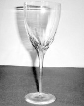 Royal Doulton Monique Lhuillier Fete Crystal Goblet 9.75&quot;H Slovakia New - $21.90