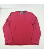 Club Room Men's Waffle Long-Sleeve T-Shirt &amp; Pajama Pant Set Jester Red-... - $21.99