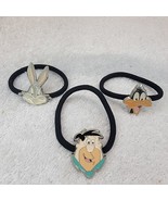 Vintage Bugs Bunny Fred Flintstone Daffy Duck Hair Ties Bands Pony Tail ... - $223.09 MXN