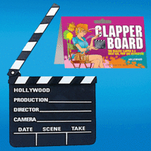 Clapper Board - Use for Theatrical Events, Gags, Pranks, and Just Plain Fun! - £3.15 GBP