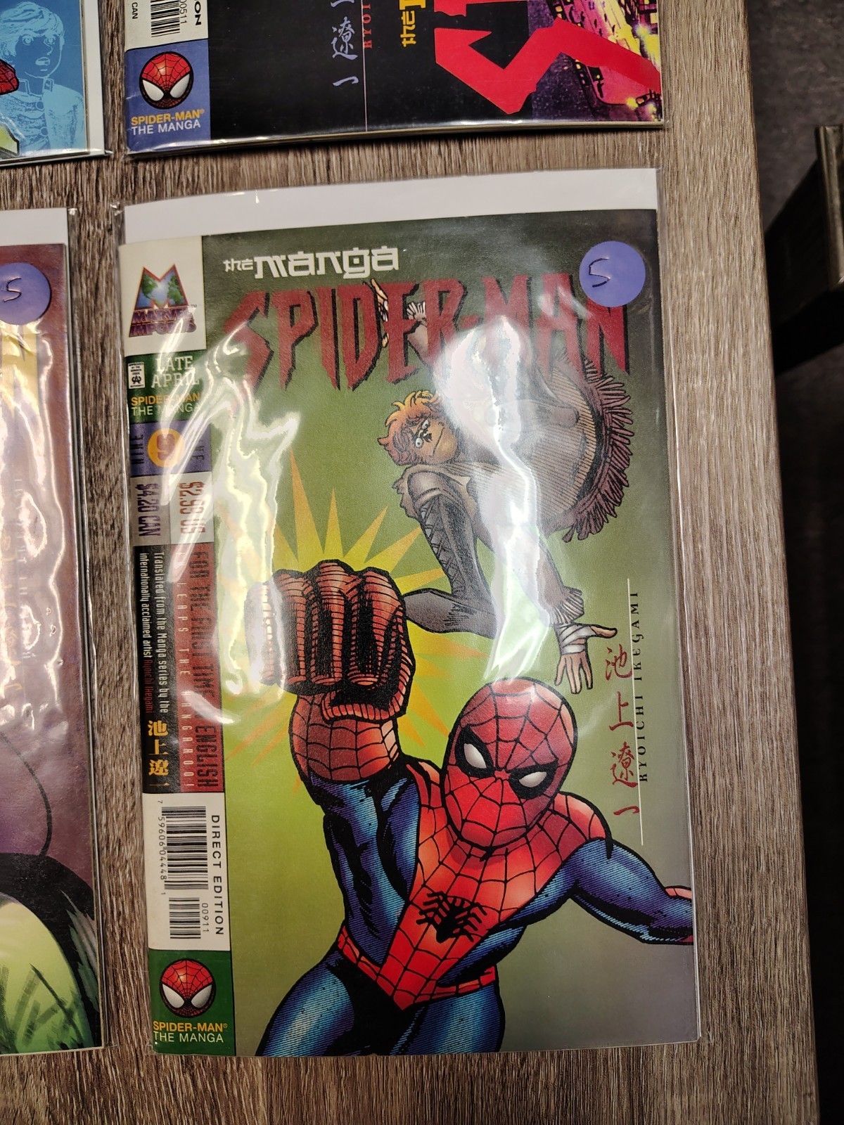 SPIDER-MAN: The MANGA (Marvel Imports) Lot of 11 issues(3-6, 8-12, 24, 25) Item image 10