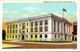 Madison County Courthouse Edwardsville Illinois Postcard Unposted - $10.00