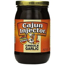 Cajun Injector Creole Garlic Recipe Injectable Marinade (Glass Jar) Refi... - £28.30 GBP