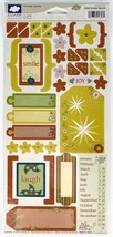 Cloud 9 Design Kensington Gardens 43pc Cardstock Stickers Pack NEW GEM B... - $3.94