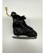 Vtg. Male Black Hockey Skate Ornament - $23.54 CAD