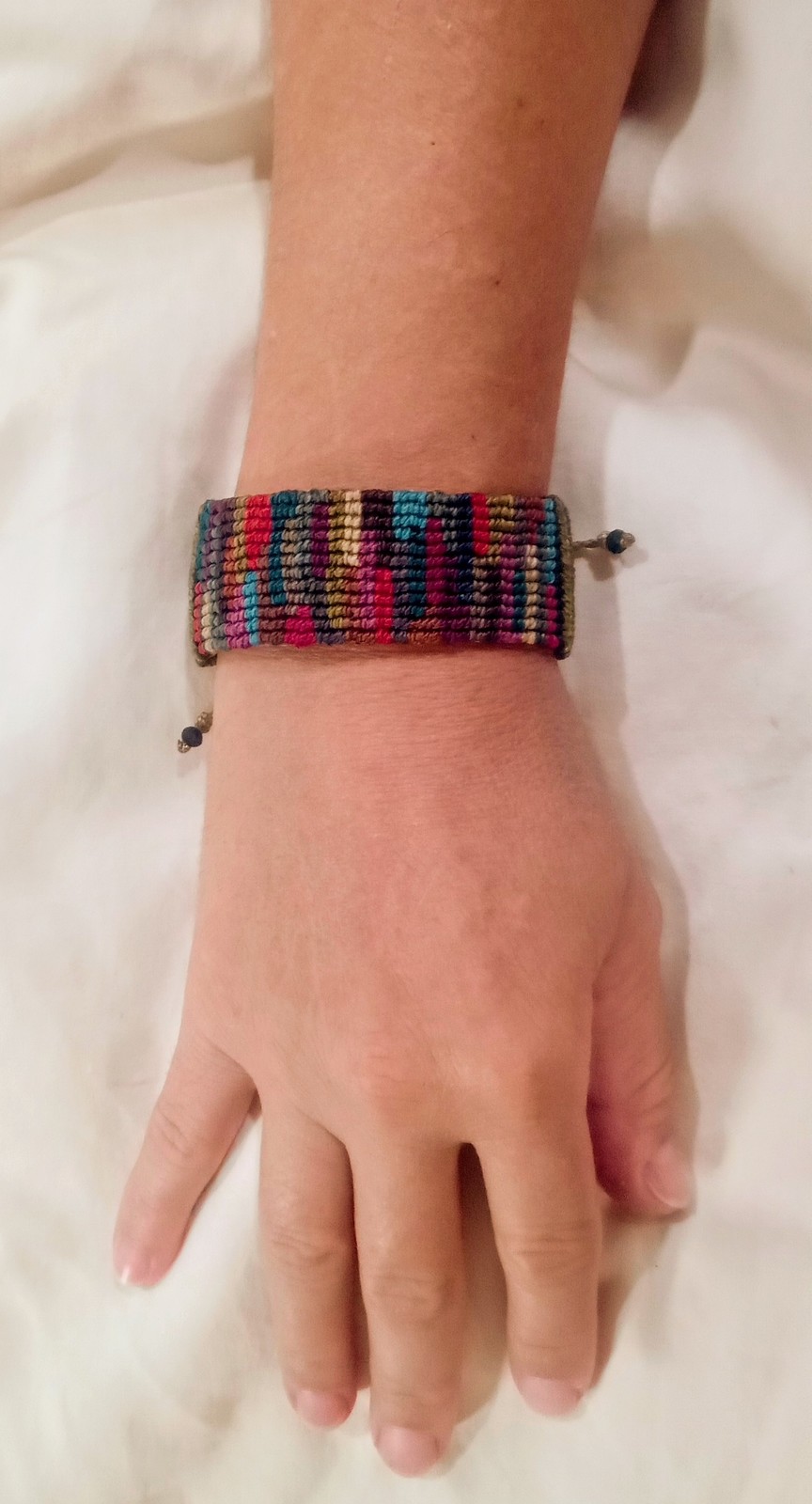 Macrame Bracelet with Rhodonites Item image 3