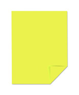 Astrobrights 21011 8.5 in. x 11 in. Color Paper - Lift-Off Lemon (500/Re... - £30.55 GBP