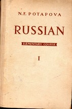 Russian Elementary Course By N. F. Potapova - £2.19 GBP