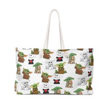 Baby Yoda 24&quot;x13&quot; Weekender Bag-Travel Bag-Gift for Her-Birthday Gift-Be... - £27.27 GBP