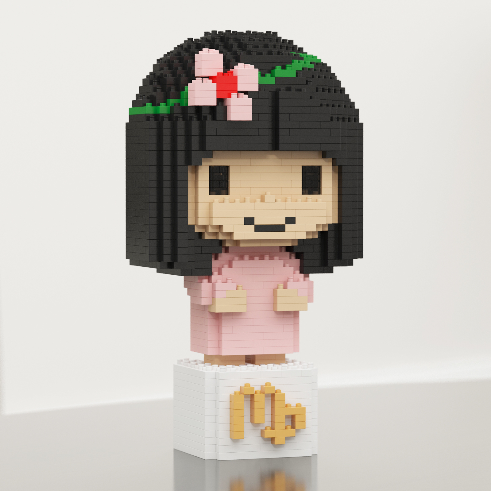 Zodiac Signs (Virgo) Sculptures  (JEKCA Lego Brick) DIY Kit Item image 4