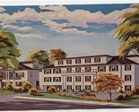 Wellesley Inn Postcard New Wing Wellesley Massachusetts 1964 - £7.78 GBP