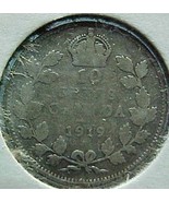 Canada Dime 1919 VG - $5.04