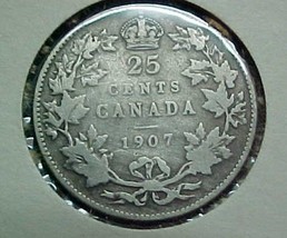 Canada Quarter 1907 G - $10.04