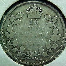 Canada Dime 1915 VG - $8.64