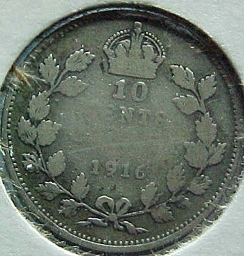 Primary image for Canada Dime 1916 AG