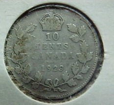 Canada Dime 1929 VG #101 - £7.22 GBP