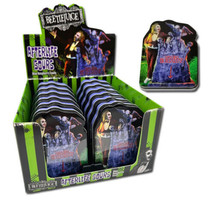 Beetlejuice Movie Afterlife Raspberry Sours Embossed Metal Tins Box of 12 SEALED - £34.75 GBP