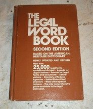 The Legal Word Book by Frank S. Gordon and Thomas M. Hemnes - $3.98